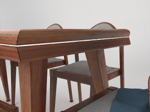 Dining table chair Modelo 3D