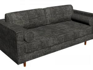 Couch with table 3D Model