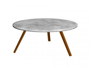 Couch with table Model 3D