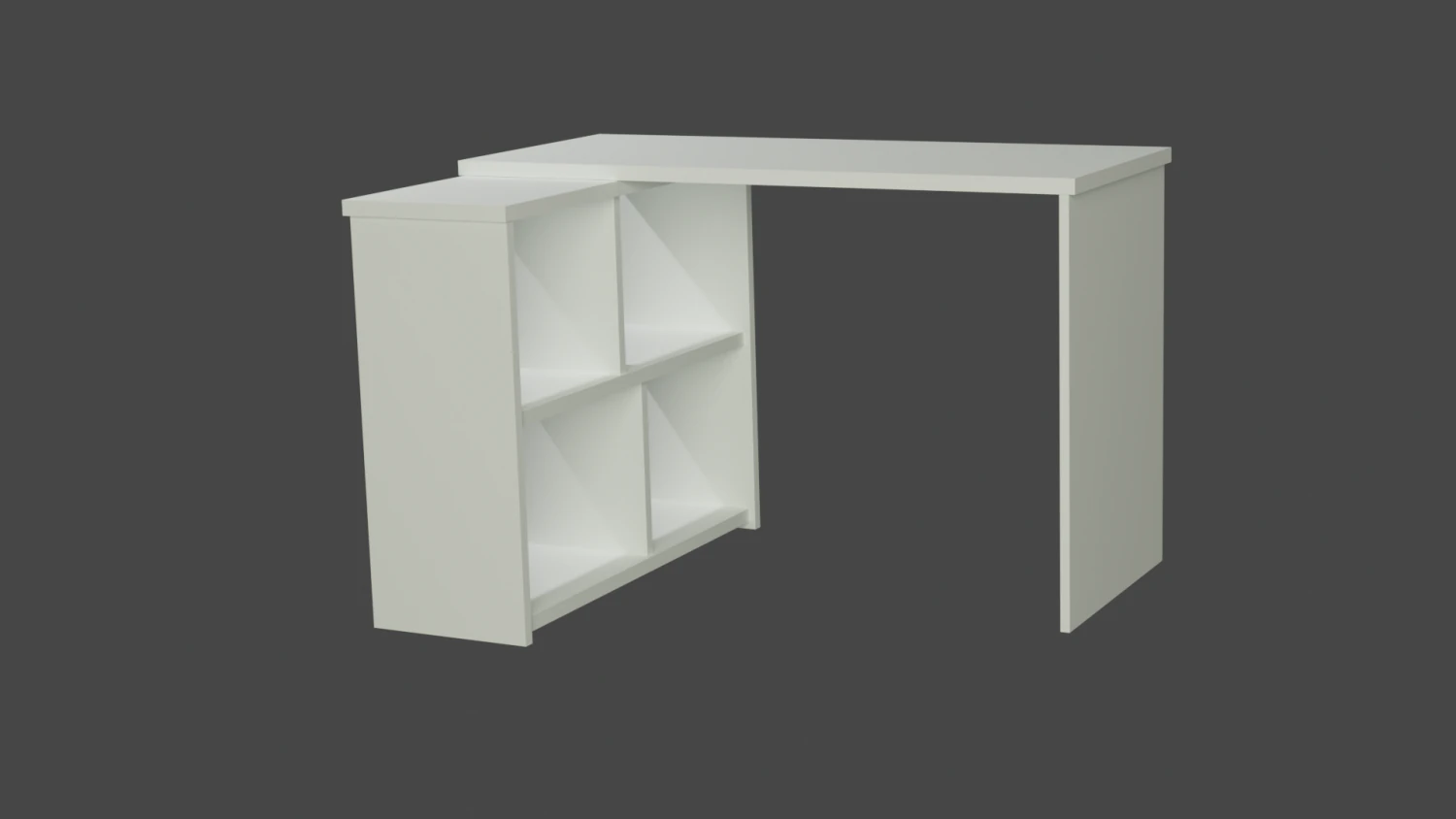 Computer gaming table writing 3D Model .c4d .max .obj .3ds .fbx .stl .blend