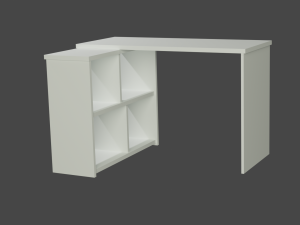 Computer gaming table writing 3D Модель