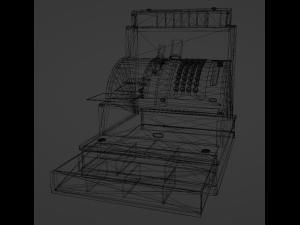 3D cash machine Modello 3D