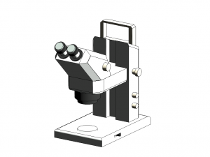 Zeiss Stemi 305 Revit Modèle 3D