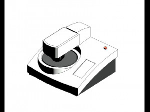 Grinding and polishing machine Tegramin-20 Revit Modèle 3D