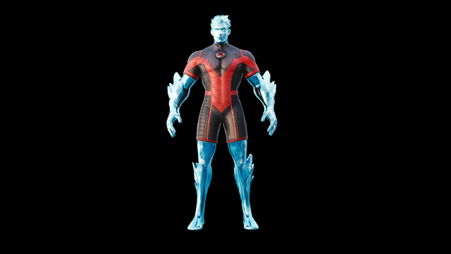 Ice man 3D Model .c4d .max .obj .3ds .fbx .stl .blend 