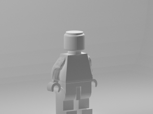 Good Lego normal standart lego character Model 3D