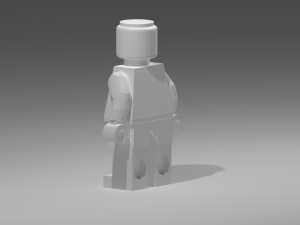 Good Lego normal standart lego character Model 3D