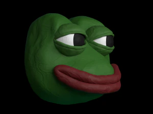 ペペミームのプラモデル 3Dモデル