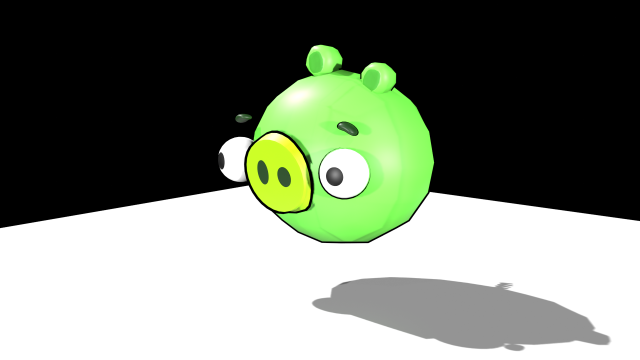 Piggy Model 3D .c4d .max .obj .3ds .fbx .stl .blend 