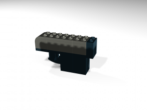 Grey-black lego Modèle 3D