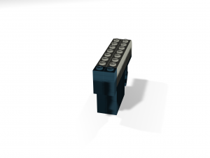 Grey-black lego Modelo 3D