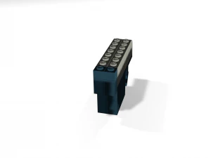 Grey-black lego 3D Model