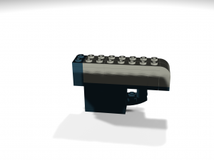 Grey-black lego Modelo 3D