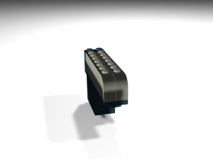 Grey-black lego Modelo 3D