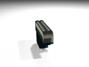 Grey-black lego 3D Model
