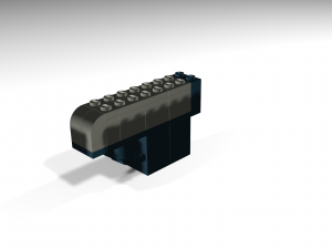 Grey-black lego Modelo 3D