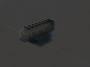 Grey-black lego 3D Model