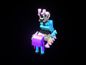 Lego plastic llama fortnite event and colabiration Fortnite x Lego 3D 모델