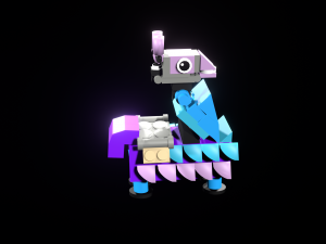 Lego plastic llama fortnite event and colabiration Fortnite x Lego 3D 모델