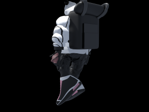 Panda or beer make for blender 32 3D Model