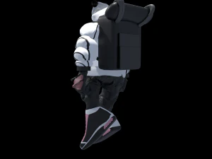 Panda or beer make for blender 32 3D Model