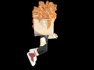 Shoyo Hinata funko pop made in blender 32 3D मॉडल