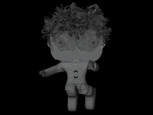 Shoyo Hinata funko pop made in blender 32 3D मॉडल