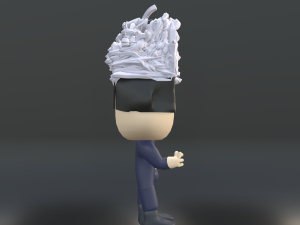 Satoru Gojo Funko pop 3D Model