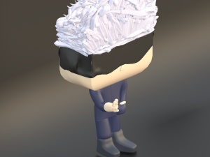 Satoru Gojo Funko pop 3D Model