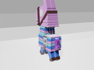 LLAMA fortnite Funko pop 3D Модель