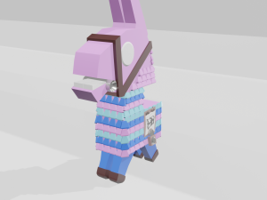 LLAMA fortnite Funko pop 3D Модель