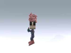 Itadori on jujutsu kaisen funko pop 3D Model