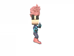 Itadori sur la funko pop jujutsu kaisen Modèle 3D