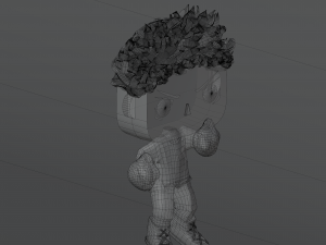 Itadori on jujutsu kaisen funko pop 3D Model