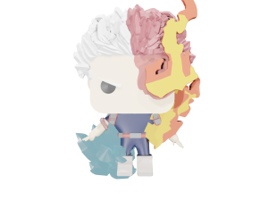 Shoto Todoroki funko pop 3D Model