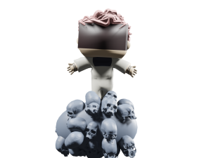 Sukuna version 2 funko pop 3D Model