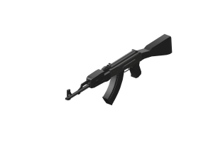 AK-47 Slate 3D Model