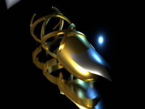 Greed ring 3D Model