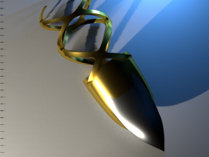 Greed ring 3D Model