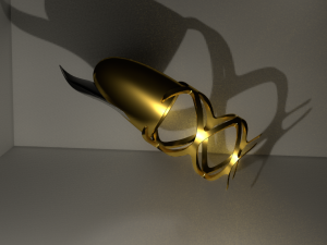 Greed ring 3D Model