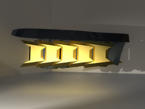 Zombie bite protection Model 3D