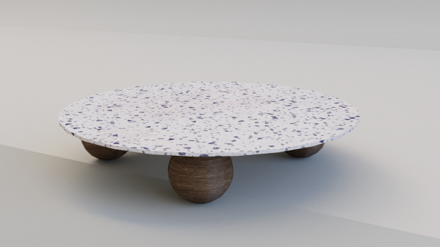 Coffee Table Model Modello 3D .c4d .max .obj .3ds .fbx .stl .blend