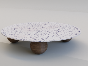 Coffee Table Model Modello 3D