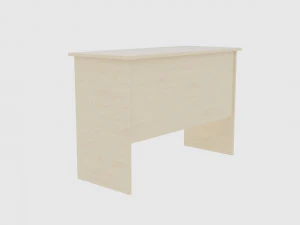Table with closet 3D Model