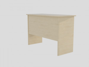 Table with closet 3D 模型