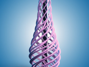 The Modern Vase Modello di stampa 3D