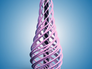 The Modern Vase Modello di stampa 3D