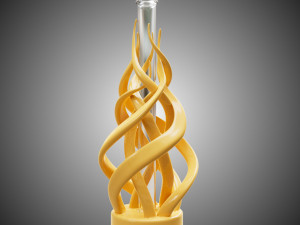 Modern vase 3D print model 3D Baskı Modeli
