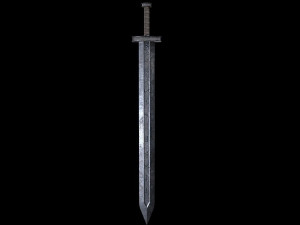 Viking old sword 3D Model
