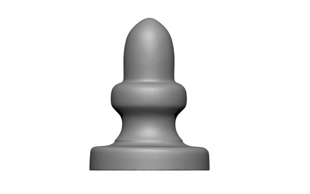This is a realistic 3D - 52 3D 打印模型 .c4d .max .obj .3ds .fbx .stl .blend 